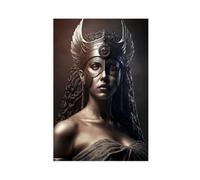BKHJSASU Poster of The Roman Goddess of Justice Canvas Poster Wall Art Decor Print Picture Paintings for Living Room Bedroom Decoration 16x24inch(40x60cm)
