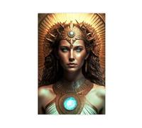 BKHJSASU The Dawn Goddess of Mesopotamia Canvas Poster Wall Art Decor Print Picture Paintings for Living Room Bedroom Decoration 20x30inch(50x75cm)