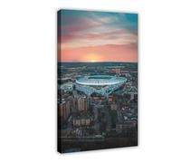 BKHJSASU Tottenham Hotspur Stadium Poster Canvas Poster Bedroom Decor Landscape Office Room Decor Gift 12x18inch(30x45cm)