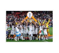 BKHJSASU UEFA Europa League Tottenham Hotspur Poster Canvas Poster Wall Art Decor Print Picture Paintings for Living Room Bedroom Decoration 12x18inch(30x45cm)