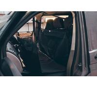 BKICKI Van Front Seat Bed Conversion Bunk Bed, Vehicle Sleeping Platform for Camper Van