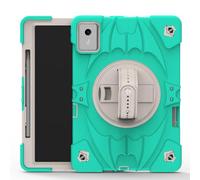 Bkinew Case for Lenovo Idea Tab Plus 12.1" & K12 2025 Release Tablet TB361FU/TB361ZU/TB365FC Rugged Protective Cover with 360 Rotating Kickstand Hand Shoulder Strap, Bright Teal