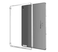 Bkinew Clear Case for Lenovo Tab P11 & P11 Plus 11" Tablet Models TB-J606F/TB-J606L/TB-J607F/TB-J616F/TB-J616X Ultra Clear Soft Flexible Case Transparent TPU Skin Bumper Back Cover Shell
