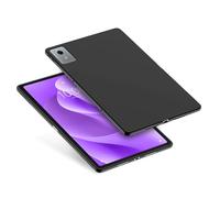 Bkinew Protective Case for Lenovo Idea TabPlus 12.1" TB361FU/TB361ZU/TB365FC 2025 Release Tablet Ultra Slim Design Matte TPU Rubber Soft Skin Bumper Flexible Basic Cover, Black