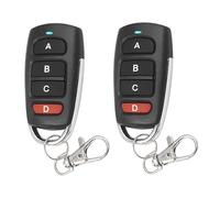 Bkiyougo 433mhz remote, garage remote control key fob, garage door opener remote, universal wireless Copy remote control keychain RF Transmitter for Garage Door Electric Gate
