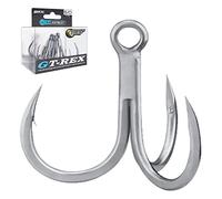BKK GT-REX Treble Hook | 7/0 | 4-Pack | 7X | Saltwater Ultra-Antirust Coating | Hand Ground | Popping & Stick Baits