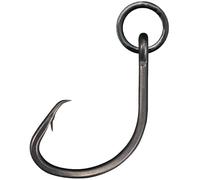 BKK Ringed MUTSU Circle Heavy-SS Hook | 3/0 | 25-Pack | 3X | Saltwater Super Slide Coating | Hyper Carbon Steel | Forged Shank | Needle Point