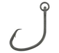 BKK Ringed MUTSU Circle Medium-SS Hook | 3/0 | 6-Pack | 3X | Saltwater Super Slide Coating | Hyper Carbon Steel | Forged Shank | Needle Point