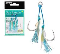 BKK Saltwater Jigging Pre-Tied Twin Assist Hooks SEA RANGER+