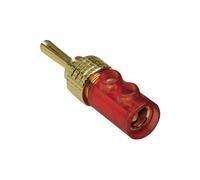 BKL 0106008 Jack Plug Straight 4mm Pin Black 2-Way Screw Connection