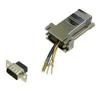 BKL 10121111 Adapter D-Sub 9-pin to RJ45 socket freely assembled