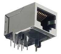 BKL 143206 RJ45 Socket 8P8C Right Angle Grey for PCB Mounting