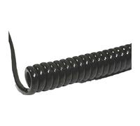 BKL 1506217 Spiral Cable Li12Y11Y 1200/4800mm 6x0.50mm² Black 1pc