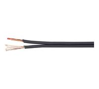 BKL 1509005 Audio Cable 2x0.22mm² Black Sold Per Metre