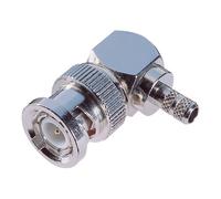 BKL 401218 BNC Angled Plug Solder Connection