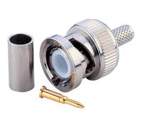 BKL 401270 BNC Connector Plug Cable Mount 7.6mm