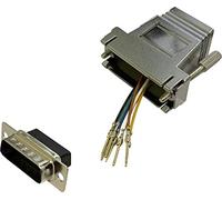 BKL Electronic 10121123 Adaptor D-SUB Connector 15-Pin RJ45 Socket Single