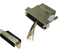 BKL Electronic 10121135 Adaptor D-SUB Male 25-Pin RJ45 Socket Single