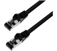 BKL Electronic 144005 RJ45 patch cable CAT 8.1 S/FTP 5m Black Halo...