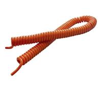 BKL Electronic 1506100 Spiralkabel H05BQ-F 400mm / 1600mm 4G 0.75mm² Orange 1 pc(s)