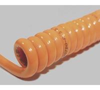 BKL Electronic 1506107 Spiralkabel H07BQ-F 800mm / 3200mm 3G 1.50mm² Orange 1 pc(s)