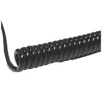 BKL Electronic 1506211 Spiralkabel Li12Y11Y 1200mm / 4800mm 2 x 0.50mm² black 1 pc(s)