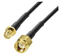 BKL Electronic 409129 Wi-Fi aerials Cable Black 10 m RF Cable Assembly