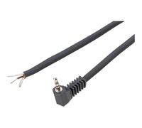 BKL Electronic Audio/NF Cable with 3.5 mm Stereo Jack Plug Angled