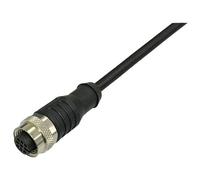 BKL Sensor/Actuator Cable M12 Connector 2m 4-pin Straight