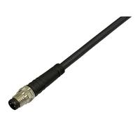 BKL Sensor/Actuator Cable M8 Plug straight 2m 3 Pins