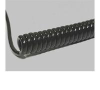 BKL Spiral Cable Li12YD11Y 800/3200mm 6x0.50mm² Black