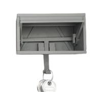 Bkljkf Car Garage Key Holder with Door to Open, Key Holder for Car Garage, Key Holder for the Wall, 3D Key Holder Wall Mount, Space-saving Key Ring Shelf