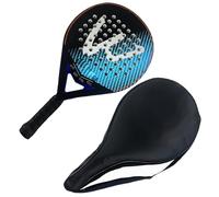 Bkljkf Carbon Fiber Pickleball Racket | Beach Racket - Lightweight with Storage Bag Training Equipment for Family Play in the Garden Pool Leisure