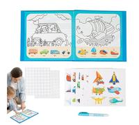 Bkljkf Doodle Mat | Interactive Educational Toy, Coloring Mat Educational Toys, for Kindergarten Home Garden Girls Boys
