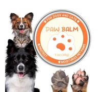 Bkljkf Dry & Cracked Dog Paws, Organic Protective Cream for Cracks & Damage to Paw Balls, Care Cream for Dry Dog Noses & Cracked Bunions, Protection in Extreme Weather & After