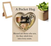Bkljkf Emotional Cuddle Card | Emotional Gift for Emotional Relationships - 3D Heart-Keeping Comfort | For Teen Boys Girls Students Adults Friends Birthday Christmas Easter