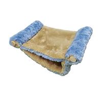 Bkljkf Hammock for Chinchilla - Warm Winter Bed - Hammock to Install in the Cage for Rodents, Chinchilla Gerbil Rest Game Sleep Balcony Bedroom Apartment Living Room