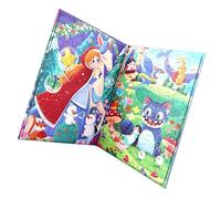 Bkljkf Magnetic Puzzle Book | Educational Toy Puzzle for Children - Educational Learning Toy Activities for Children Birthday Travel Gift For And Girls At Home On The Go