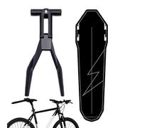 Bkljkf Mountain Bike Hard Board, Bike Guard with Cycling, Adjustable Bicycle Mudguard - Full Coverage Thickening and Widening, Quick Release Fenders for Fat Riding for Mountain and Mountain