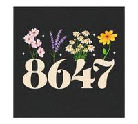 Bkljkf Number 8647 Car Sticker, Number 8647 Stick - Waterproof Car Number 8647 Adhesive Decor, Water-Resistant, Rustic Home Decor Adhesive Stickers for Weddings, Birthday Parties