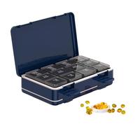 Bkljkf Pill Case, Pill , Portable Storage Container for Holding Medicine, Large Pill , Travel Medicine Case Seven Days a W or Supplementary Oil, Fish Oil