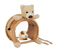 Bkljkf Transport Box for Ferrets - Transparent Window Backpack Cage | Transport Bag for Squirrels | For Small Pets Such as Bearded Dragons, Sugar , Birds, Hedgehogs, Kittens, Ferrets, Hamsters