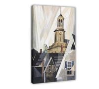 BKNSLJH After Sir Christopher Wren - Charles Demuth Vintage Print, Poster Reproduction Canvas Poster Wall Art Decor Print Picture Paintings Decoration 20x30inch(50x75cm)