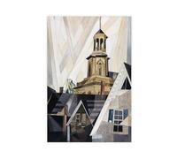 BKNSLJH After Sir Christopher Wren - Charles Demuth Vintage Print, Poster Reproduction Canvas Poster Wall Art Decor Print Picture Paintings Decoration 16x24inch(40x60cm)