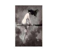 BKNSLJH Departure for The Sabbath - Albert Joseph Pénot Classical Art, Reproduction Print Canvas Poster Bedroom Decor Landscape Office Room Decor Gift 20x30inch(50x75cm)