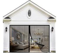 BKPH Magnetic Screen Door, Anti Mosquito Mesh Fly Curtain, Magnetic Top-to-Bottom Seal Snaps Shuts Automatically, Keep Fresh Air in & Bugs Out -85x210cm(33x82inch)