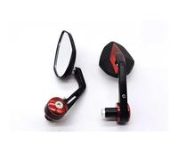 BKQCVY 22mm 7/8'' Motorcycle Handlebar End Mirror Aluminum Alloy Rear Mirror Universal For RX 125 Pegaso 650 SR 50