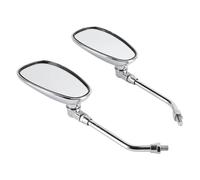 BKQCVY Black Rearview Mirror Set For XV1600 XV1700 Road Star Midnight Silverado