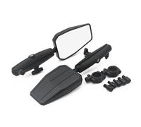BKQCVY Folding Motorcycle Rearview Mirrors Off Road Adventure ADV Wide View Side Mirrors For Voge 300 Rally