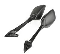 BKQCVY For YZF R3 R25 R15 Motorcycle Accessoires Rear Mirror White Glass Black Foldable Sportbike Side Mirror